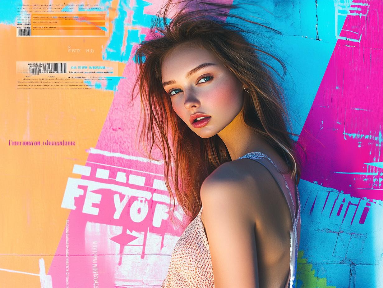 Развратная девица в красном белье